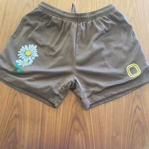 COPY - Overtime Brown ‘Hooping is Paradise’ Shorts